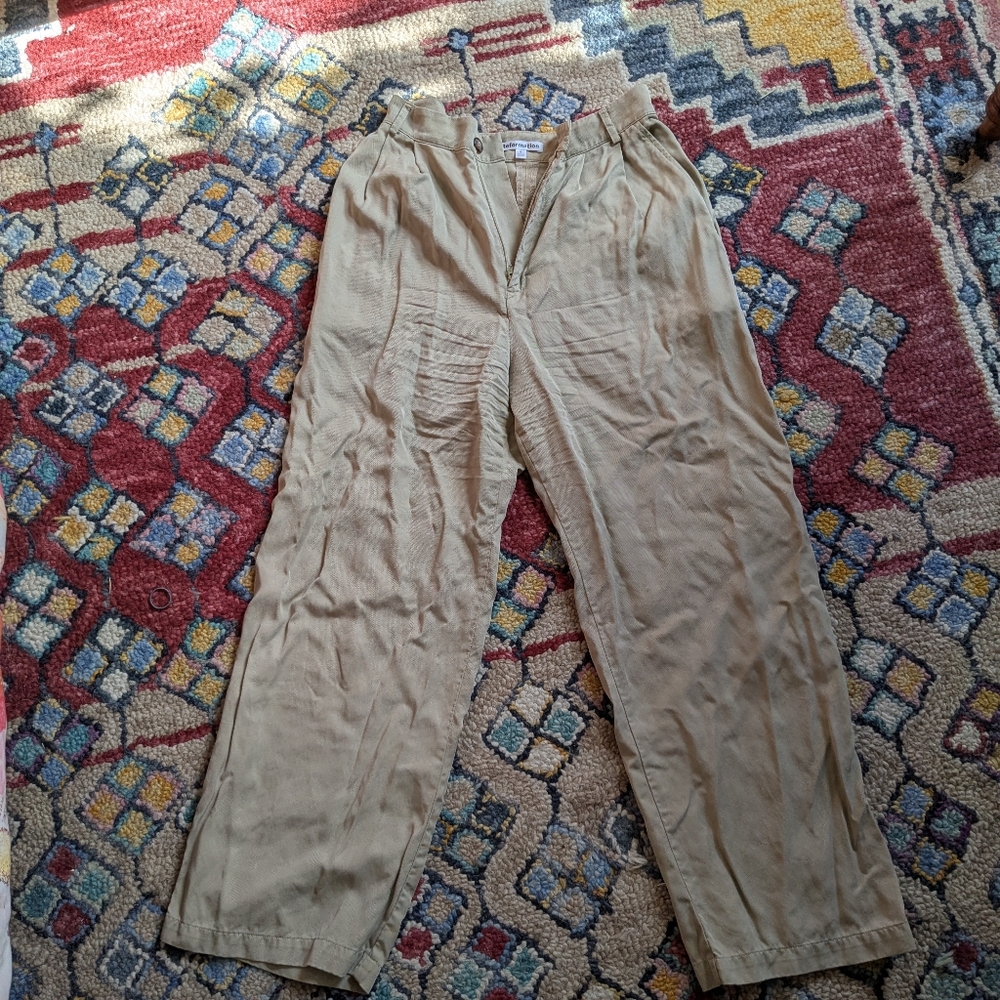Reformation Mason pants size 4